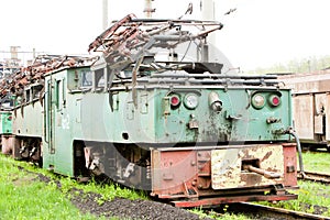 electric locomotive, Kostolac, Serbia