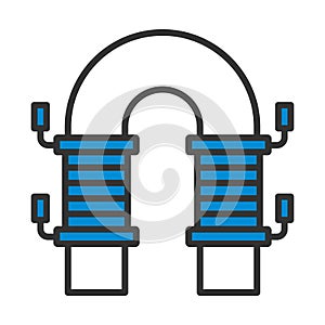 Electric Magnet Icon