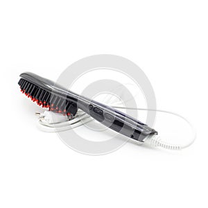 Electric massage comb. Isolated