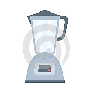 Electric metal blender. For making drinks. Vector