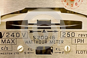 Electric Meter Dials photo