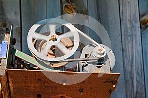 Electric Motor and Flywheel