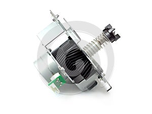 Electric motor - Speed control motor with gear spring and bracket