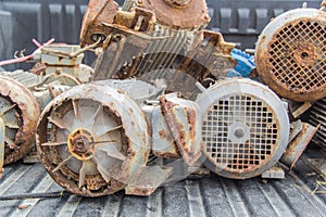 Electric motors waste