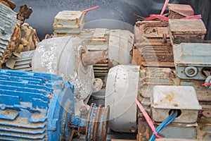 Electric motors waste