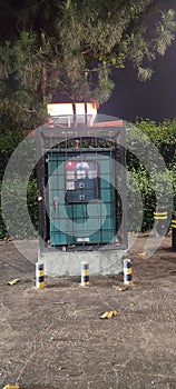 Electric panel box with frame