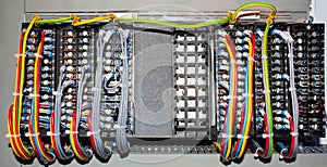 Electric panel connections