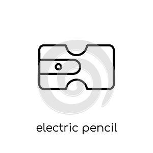 electric pencil sharpener icon from Electronic devices collectio