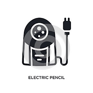 electric pencil sharpener isolated icon. simple element illustration from electronic devices concept icons. electric pencil