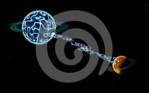 Electric planet lightning