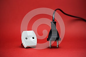 Electric plug, electric splitter