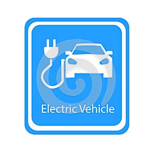 Electric plug icon. Vector illustration.