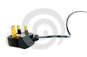 Electric plug isolated