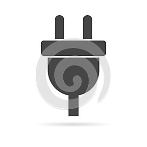 Electric plug sign icon, Power energy symbol