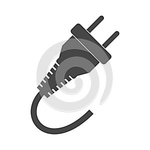 Electric plug sign icon, Power energy symbol