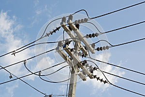 Electric poles