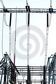 Electric power equipment, high pressure ceramic and metal stents, power grid and power lines