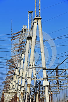 Electric power equipment, high pressure ceramic and metal stents, power grid and power lines