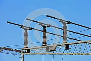 Electric power equipment, high pressure ceramic and metal stents, power grid and power lines