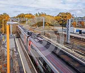 electric power passenger train