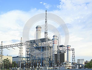 Electric power plant in zhuhai china