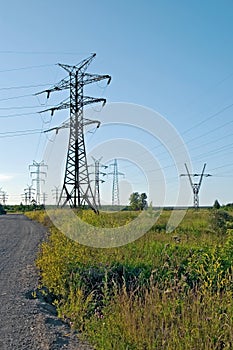 Electric Power pylons