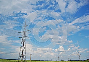 Electric power pylons