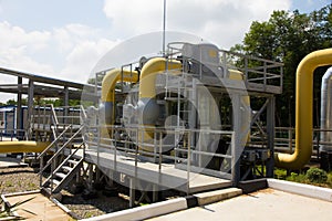 Electric power station, outside