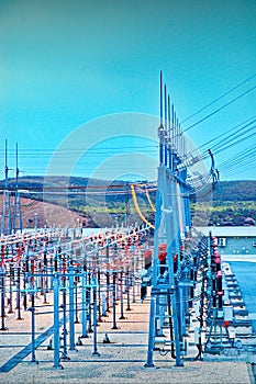 Electric power substation