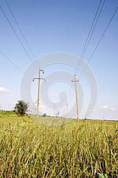 Electric powerline.