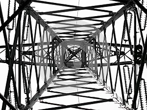 Electric pylon structure