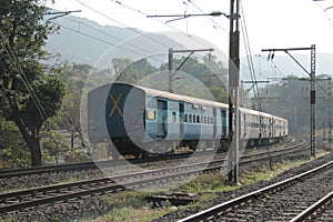 Electric Railway TracksTrain