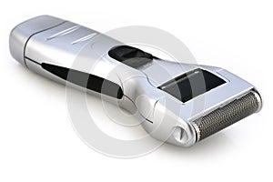 Electric razor on white