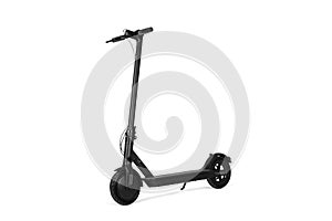 Electric scooter in a isolated view