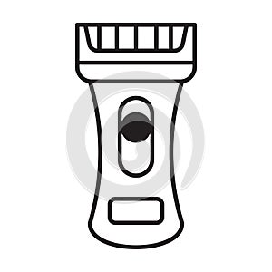 Electric shaver icon vector