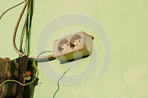 electric socket and cable