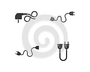 electric socket plug vector,illustration