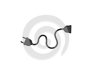 electric socket plug vector,illustration