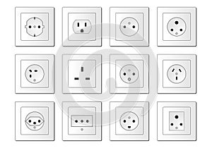 Electric sockets worldwide