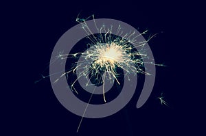 Electric sparklers background