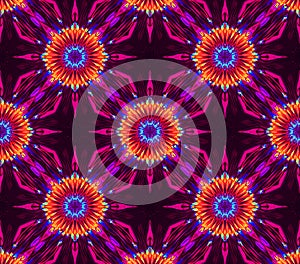 Electric Spiral Pattern Vibrant Gradient Texture