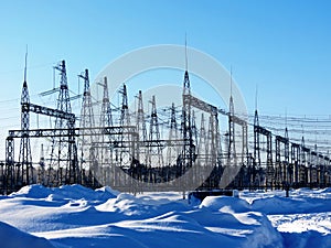 Electric substations in lifes of the person