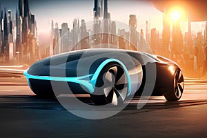 Electric supercars, futuristic car design, modern sports car photo