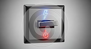 Electric Switch Control Panel with Indicators