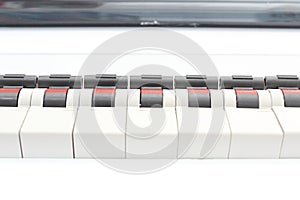 Electric switch on the control panel