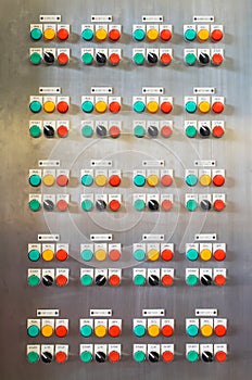 Electric switch panel