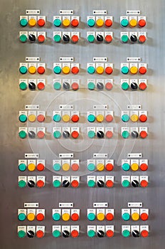 Electric switch panel