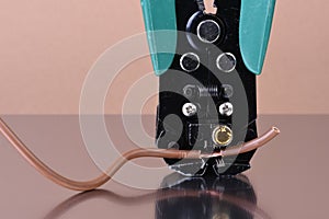 Electric tool wire stripper with cable