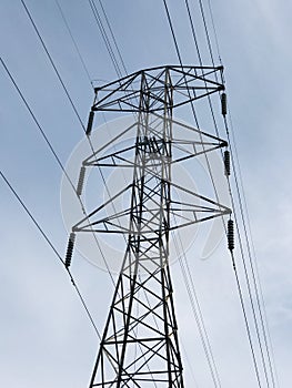 Electric Tower Against the Sky photo