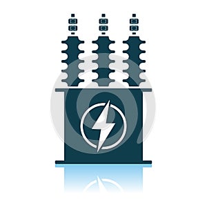 Electric Transformer Icon